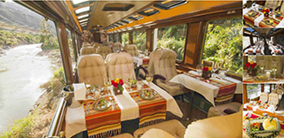 Tren Inka Rail primera Clase