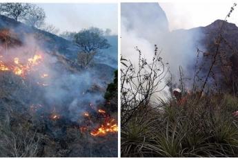 Incendio en Machupicchu