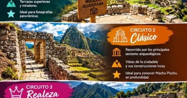 Circuitos a Machupicchu Disponibilidad, ventajas, desventajas y rutas